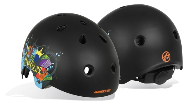 POWERSLIDE CITY HELMET KASK BLACK