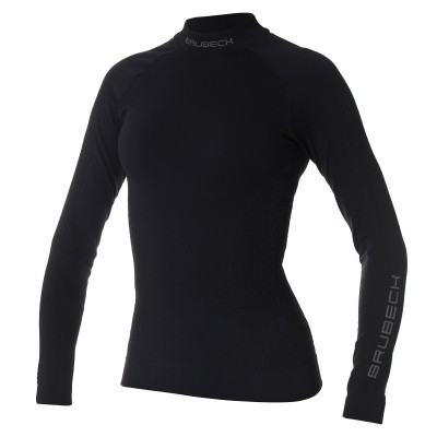 BLUZA DAMSKA BRUBECK EXTREME THERMO CZARNY LS15280
