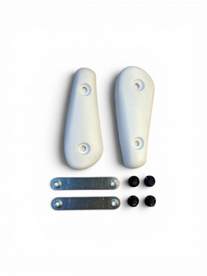 FR SKATES ABRASIVE PAD SLIDER FR WHITE
