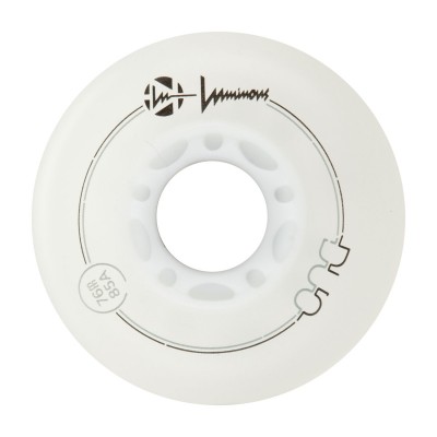 KOŁA LUMINOUS LED DUO WHITE WHITE 76MM / 85A X1