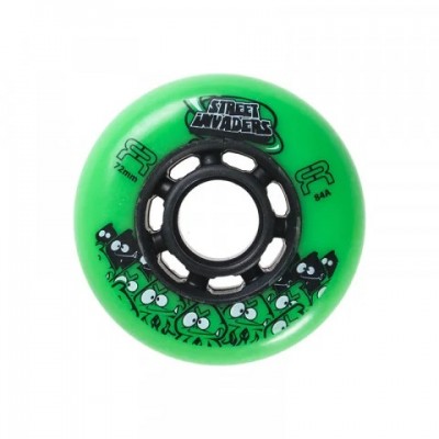 KOŁA FR SKATES STREET INVADERS GREEN 72MM / 84A X1