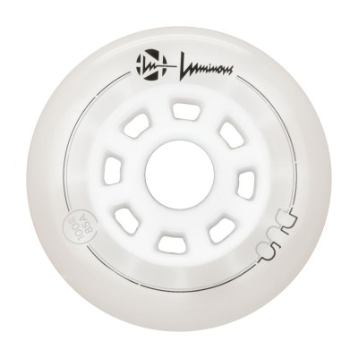 KOŁA LUMINOUS LED DUO WHITE WHITE 110MM / 85A X1