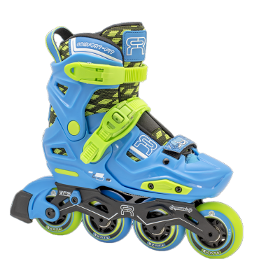 ROLKI FR SKATES EZX BLUE - ROLKI JUNIORSKIE REGULOWANE