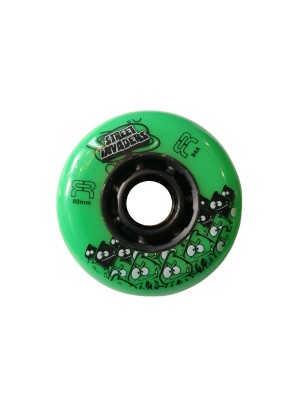 KOŁA FR SKATES STREET INVADERS GREEN 80MM / 84A X1