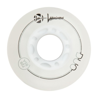 KOŁA LUMINOUS LED DUO WHITE WHITE 72MM / 85A X1