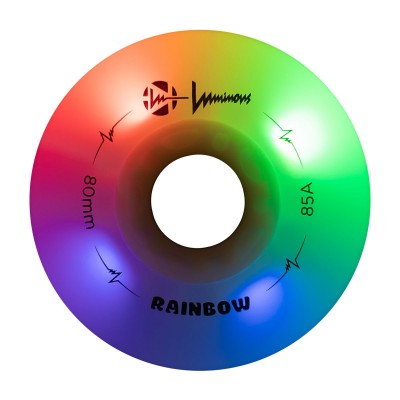 KOŁA LUMINOUS RAINBOW 80MM / 85A X1