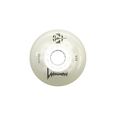 KOŁA LUMINOUS WHITE GLOW GREEN LED 80MM / 85A X1