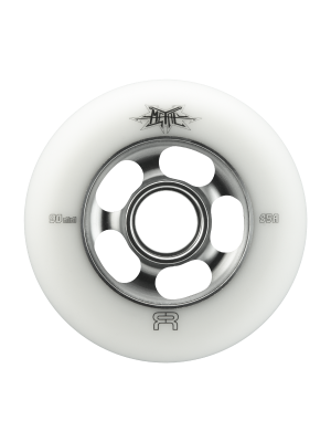 KOŁA FR SKATES METAL WHEELS NATURAL 90MM / 85A X1