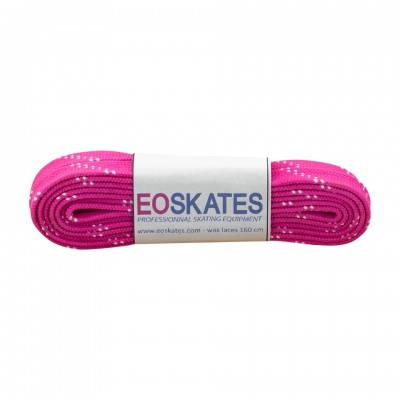 SZNURÓWKI WOSKOWANE EO SKATES WAXED LACES 160CM PINK