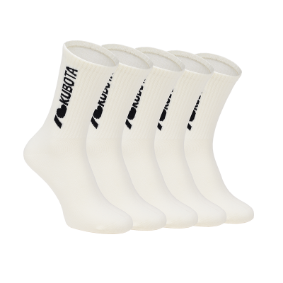 SKARPETY KUBOTA I LOVE KUBOTA KREMOWE 5-PAK