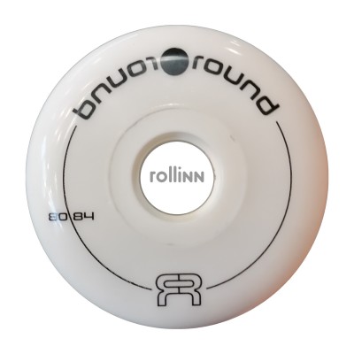 KOŁA FR SKATES ROUND WHITE 80MM / 84A X1