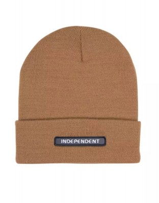 CZAPKA INDEPENDENT GROUNWORK BEANIE SADDLE BROWN