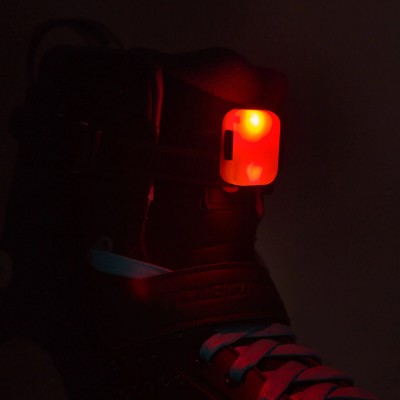 OŚWIETLENIE LAMPKA POWERSLIDE FOTHON LED CLIP RED