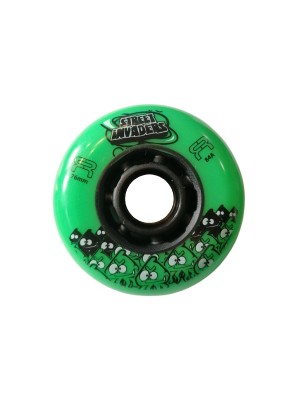 KOŁA FR SKATES STREET INVADERS GREEN 76MM / 84A X1