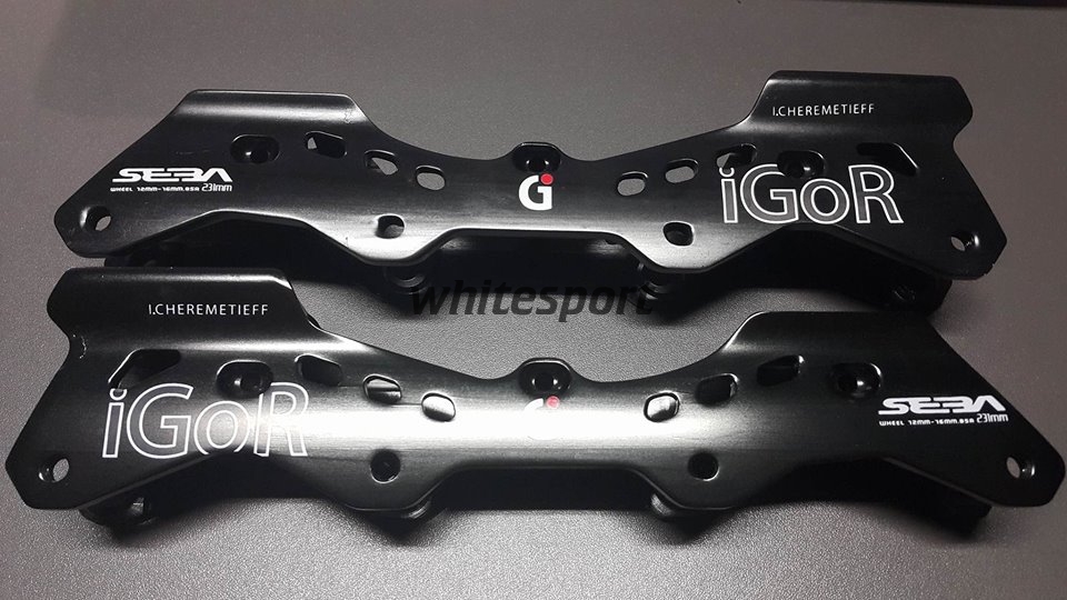 PŁOZY SEBA IGOR FRAME 231 FLAT BLACK